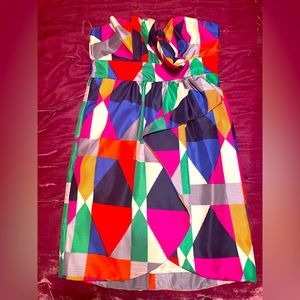 Karlie Colorful Cocktail Dress